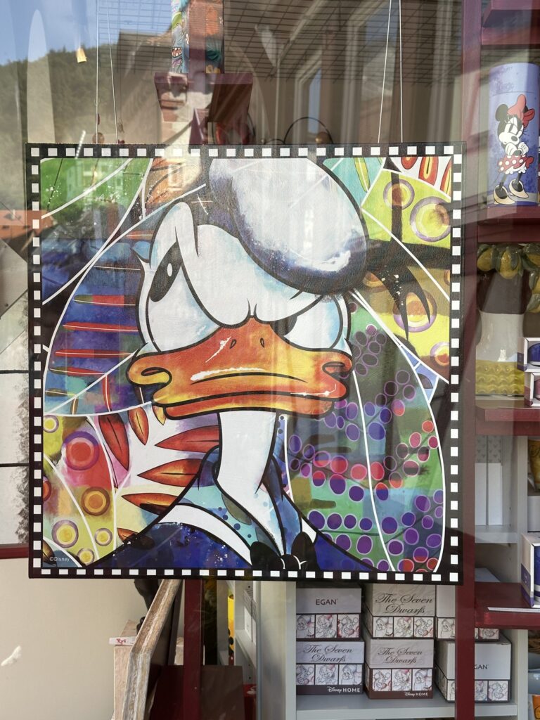 Donald Duck Zeichnung